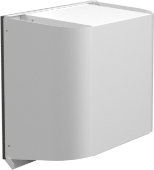 White Painted Metal Outer Hood for Thin Walls