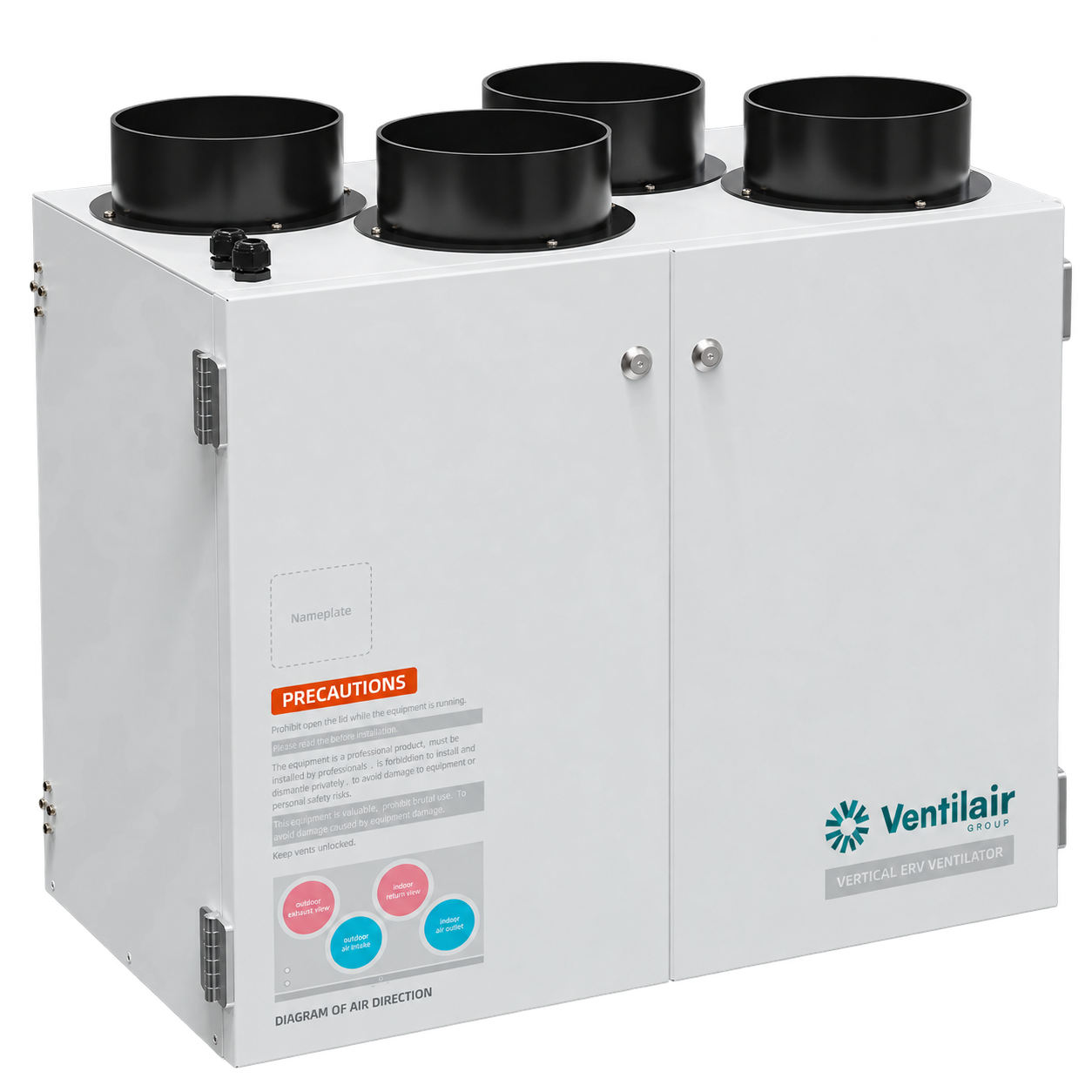 Ventilair Avante Centralised Heat Recovery Ventilator - Image 2