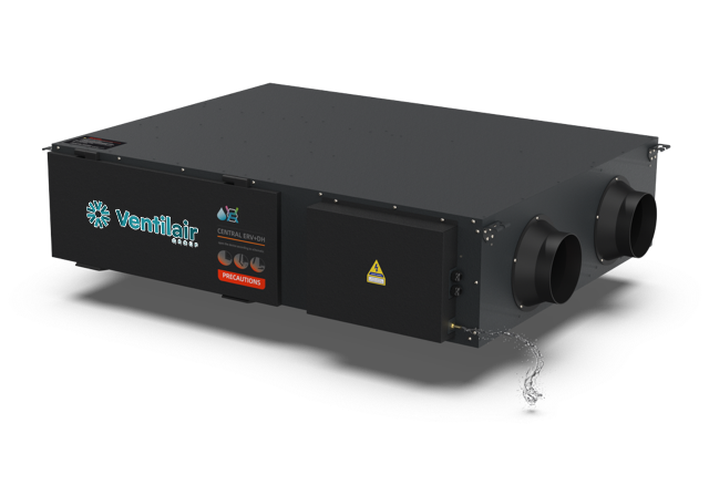 Ventilair Dosuno Heat Recovery Ventilator and Dehumidifier